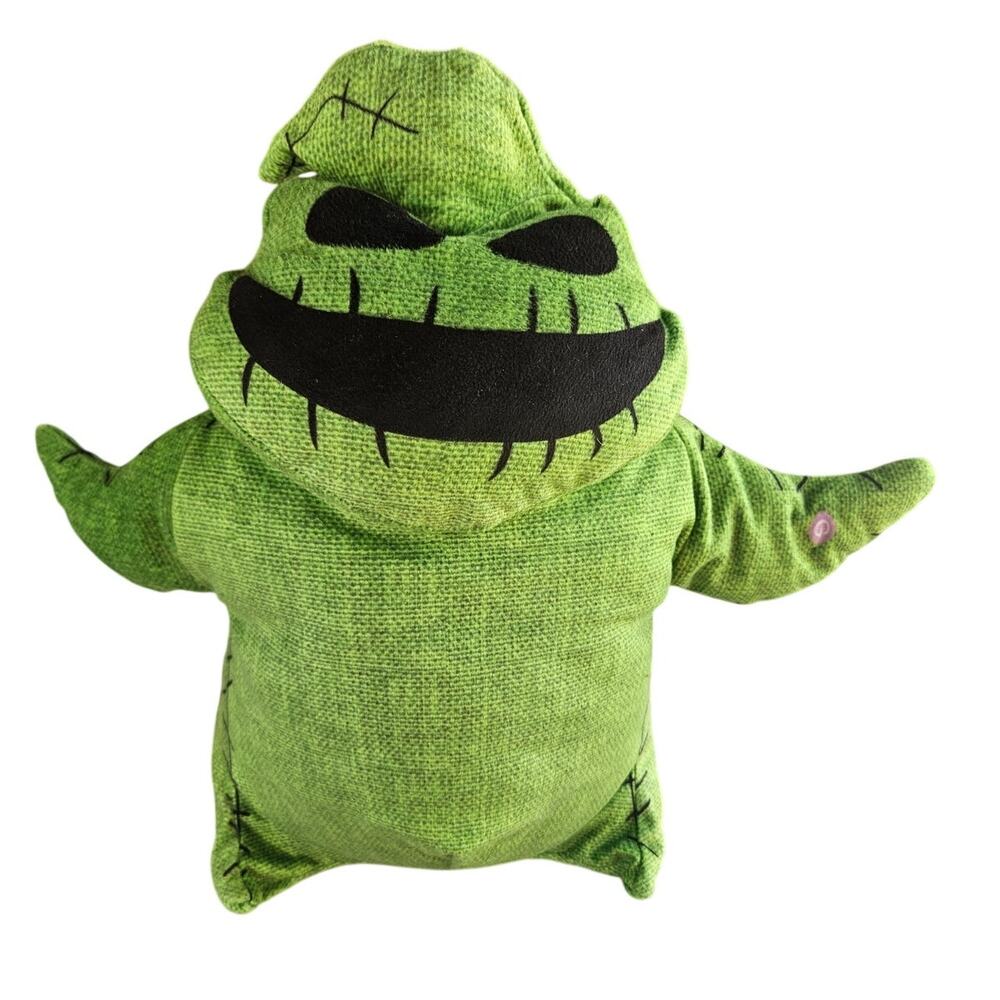 Oogie Boogie Animated Musical Nightmare Before Christmas 12" tall 1lb #50